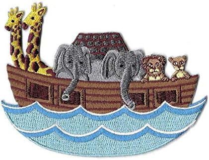 Noah's Ark - Bible - Scripture - Bible School - Iron On Applique Patch