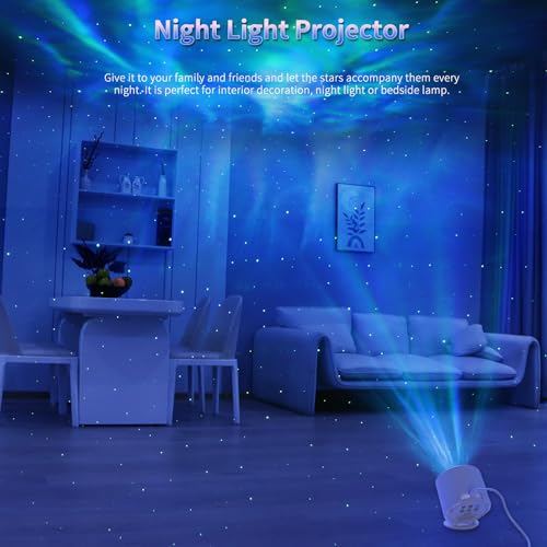 Image of Star Projector, Galaxy Projector, Remote Control & Timer Galaxy Light, LED Nebula Night Light Projector for Adults Bedroom Decoration, Party, Birthday, Christmas,Valentine's Day,Room Decor
