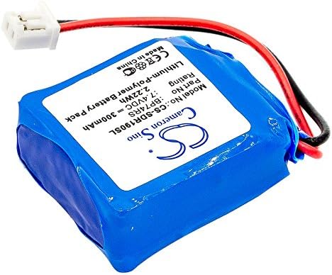 FITHOOD Battery Replacement for dogtra 1900S Receiver 1902S Receiver BP74RS (300mAh/7.4V)