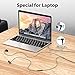 Wired Headphones Earphones for Laptop PC Chromebook Noise Isolating Ear Buds with 3.5mm Plug in Audio Jack Microphone HiFi Stereo Clear Call Volume Control for Kindle Fire Switch MP3 Android School