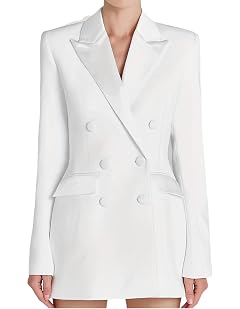 Blazers for Women Business Casual Double Breasted Blazer Dress Elegant Work Outfits