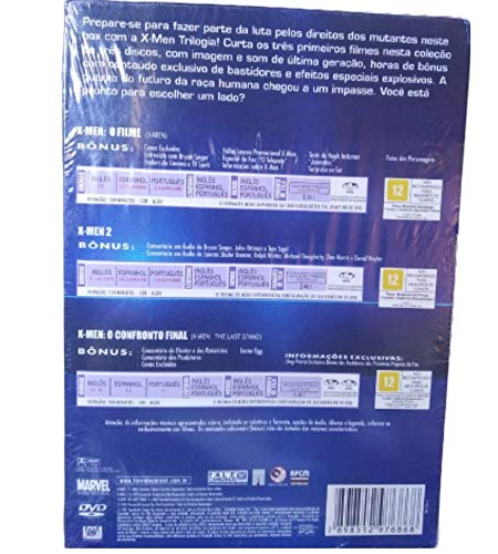 X-Men Trilogia - Box DVD
