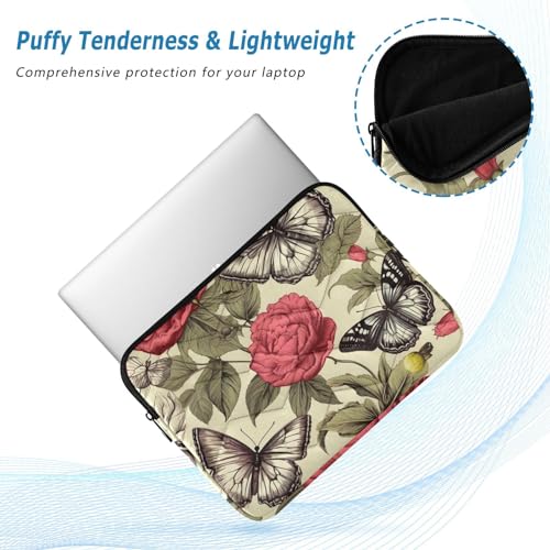 Funda para Laptop con Diseño de Mariposa Vintage 13-14 Pulgadas miniatura 5