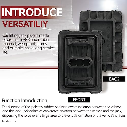 Image of 51717169981 Jack Point Pad Under Car Support Lift Pad for BMW 1 3 4 6 Series Mini E88 F20 F21 F34 E93 F30 F35 F80 F12 F32 F33