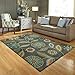 Maples Rugs Reggie Floral Area Rugs for Living Room & Bedroom [Made in USA], Multi, 5 x 7