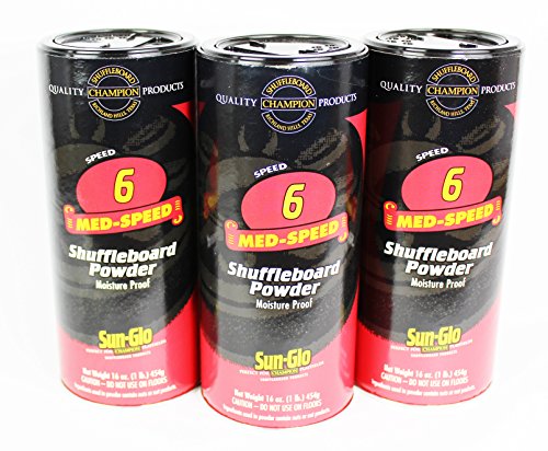 Sun-Glo Shuffleboard Powder Speed #6 - 3 Pack / Cans - Thumbnail 2