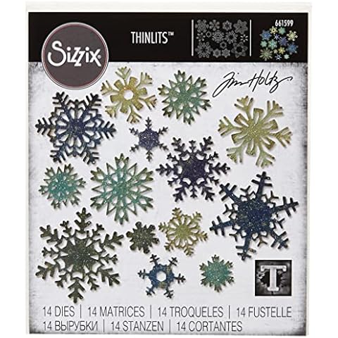 Sizzix Mini Paper Snowflakes Die Set Cover