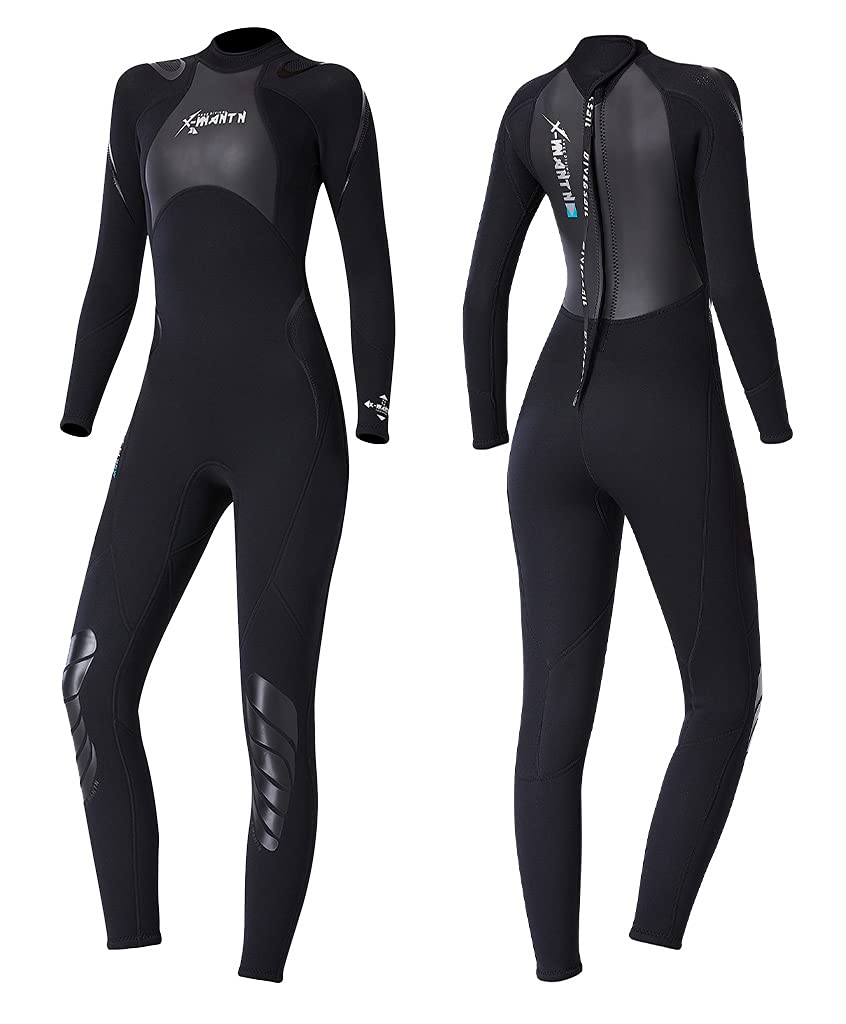 Joysummer Muta In Neoprene 3mm - Muta Subacquea Intera Uomo Donna Con Zip Frontale Per Nuoto, Surf E Snorkeling - Foto 4
