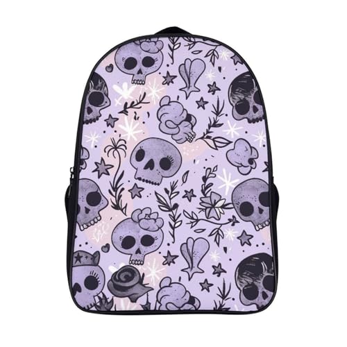 Cartable fille pour la école primaire style skull idéal pour la rentrée