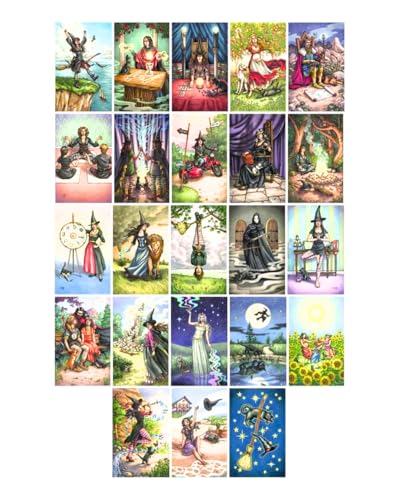 Baralho de Cartas Tarot Diário de uma bruxa - Everyday Witch
