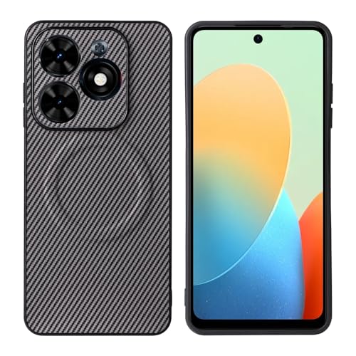 �X�}�z�P�[�X �Ή��@�� for Tecno Spark 20 Pro 5G �}�O�l�b�g�� �J�����ی�@�\�t�� 2-in-1 �G���{�X���HPU���U�[�{TPU Gray