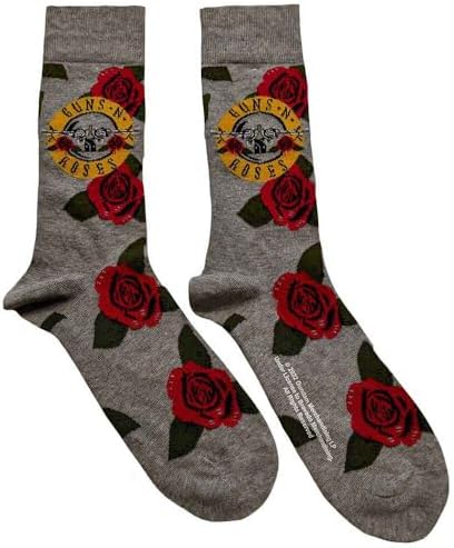 Guns N' Roses - Calcetines Bullet Rosas para Adultos Unisex (40,5...