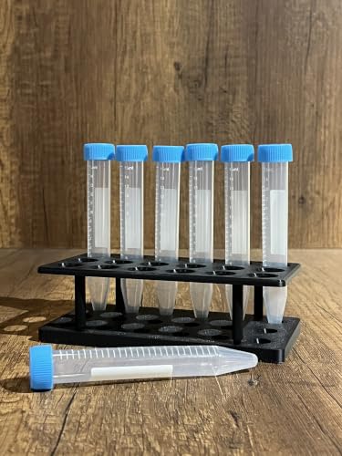15 ml Falkon Minimal Deney Tüpü Standı (6*3) (Tüpler görsel amaçlıdır)