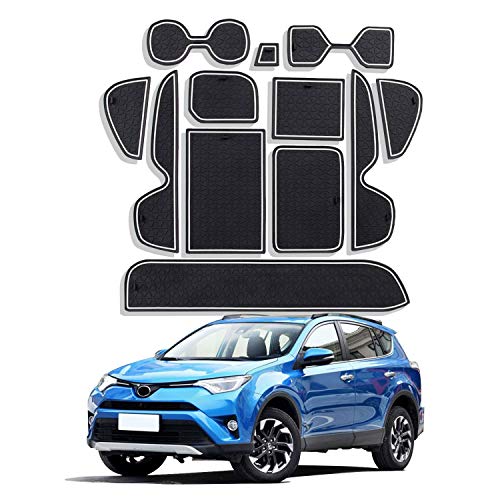 Tapis antidérapants Toyota RAV4 2019 pour protéger les portières de voiture