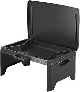 Folding Lap Desk Laptop Tray 40x30x20.5cm Portable Writing Station For Kids Bed Table Foldable Table For Work Study Gaming Crafts School Stand Serving Tray Breakfast Reading Colouring Notebooks
