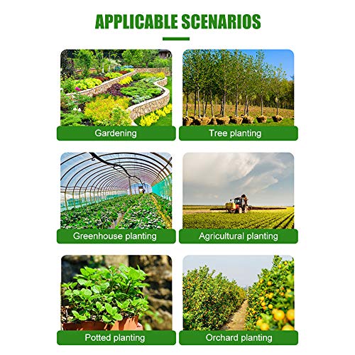 Ajcoflt Medidor de PH do solo 3-em-1 Kits de teste de solo Medidor de luz de umidade de pH para jard