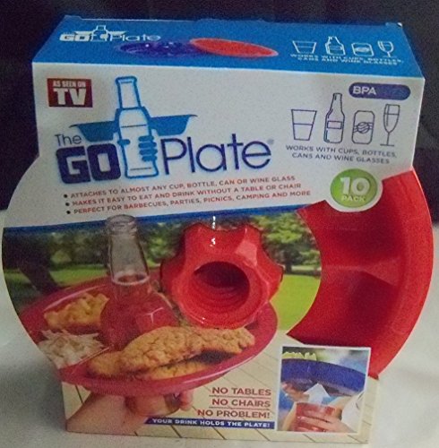Creative Concepts USA 1645 Go Plate 1Handed Plate