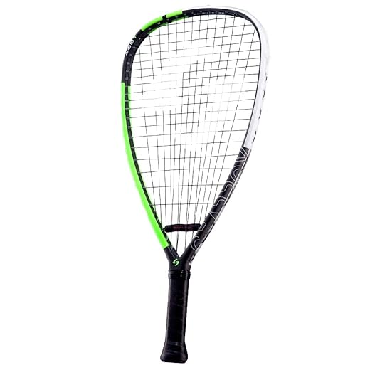 GEARBOX M40 165 Teardrop 3 - 5/8" Green Racquetball Racquet