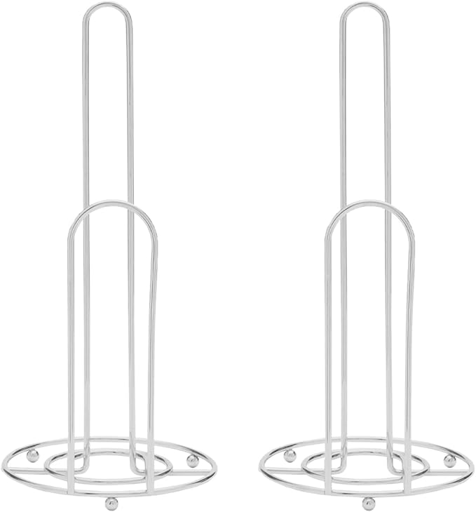 FreeStanding Paper Towel Holder with EasyTear Arm (2