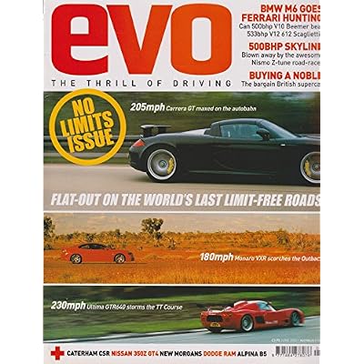 EVO magazine Issue 80 06/2005 Carrera GT,Monaro VXR,Ultima GTR640