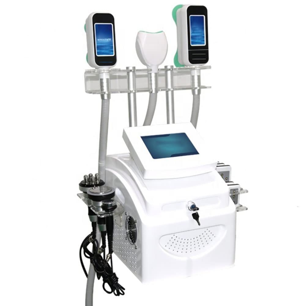 7 in 1 Macchina Radiofonica Bellezza Radiofrequenza, Macchina Dimagrante Criolipolisi, Grasso della Cellulite Cavitazione Rimuove Corpo Che Dimagrisce Massaggiatore Sollevamento della Pelle