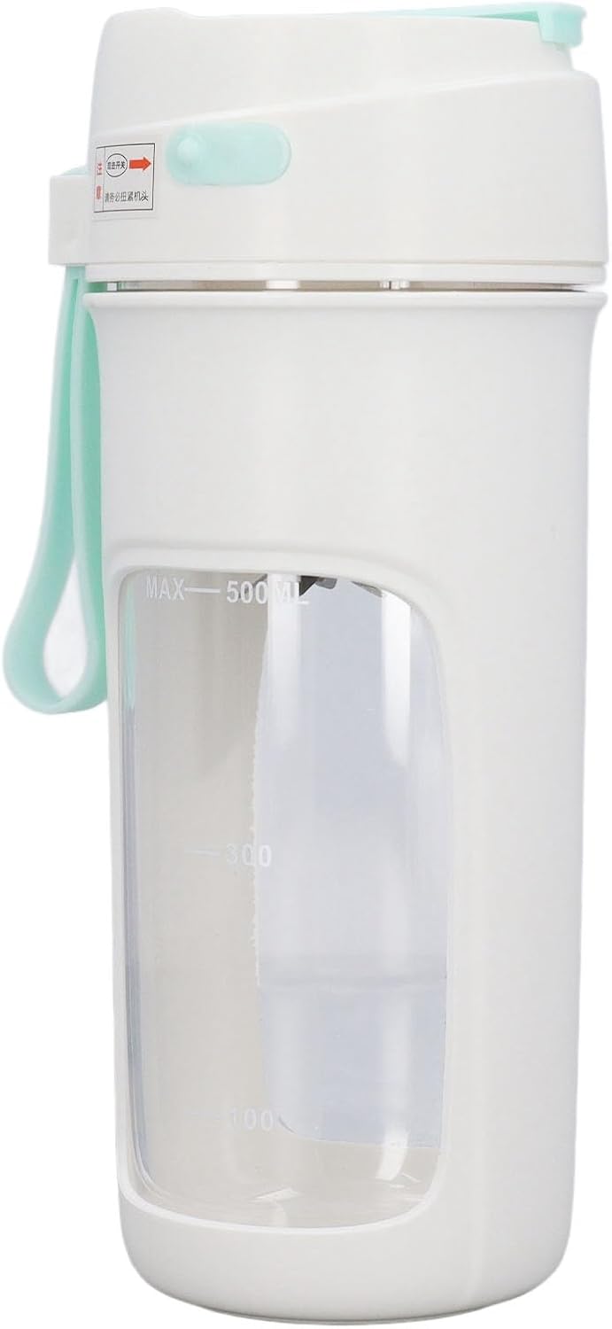 Fafeicy Personal Blender Cup 500ml Travel Smoothie Maker 19000RMP USB Rechargeable Mini Juicer with Stainless Steel Blades for Shakes Smoothies