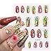 DREMISI 4 Sheets Virgin Mary Nail Stickers San Judas Nail Stickers Religious Nail Art Stickers 3D San Judas Tadeo Self-adhsive Stickers Jesus Nail Decorations for Acrylic Nails DIY Manicure Decor