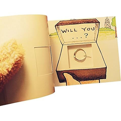 Da Jia Inc "Will you marry me" Personalised Marriage Proposal Moving Picture Flick Book Creative Idea Cover