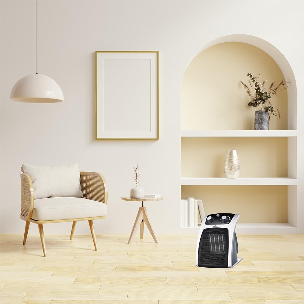 Akunadecor - Grzejnik ceramiczny Model 2000w biały 3 funkcje