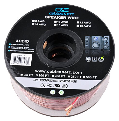 100 Feet 12AWG Enhanced Loud Oxygen-Free Copper Speaker Wire Cable, CNE62270 - Thumbnail 5