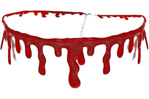 Dripping Blood Halloween Vampire Choker