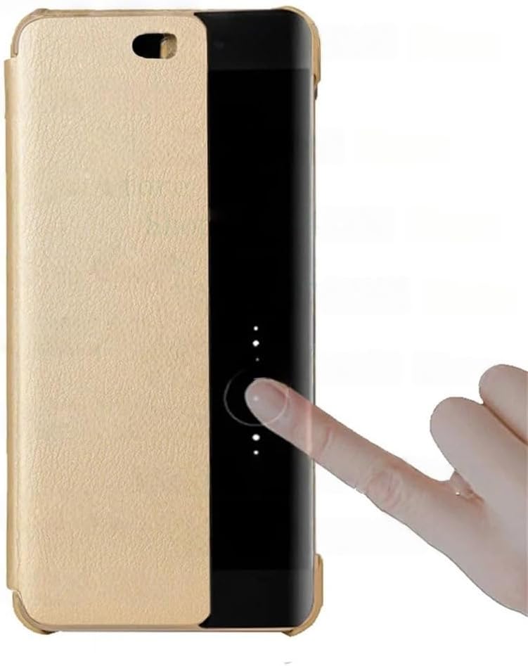 View Protective case for P20 Automatic Sleep Wake Mobile Phone flip Cover Portable case