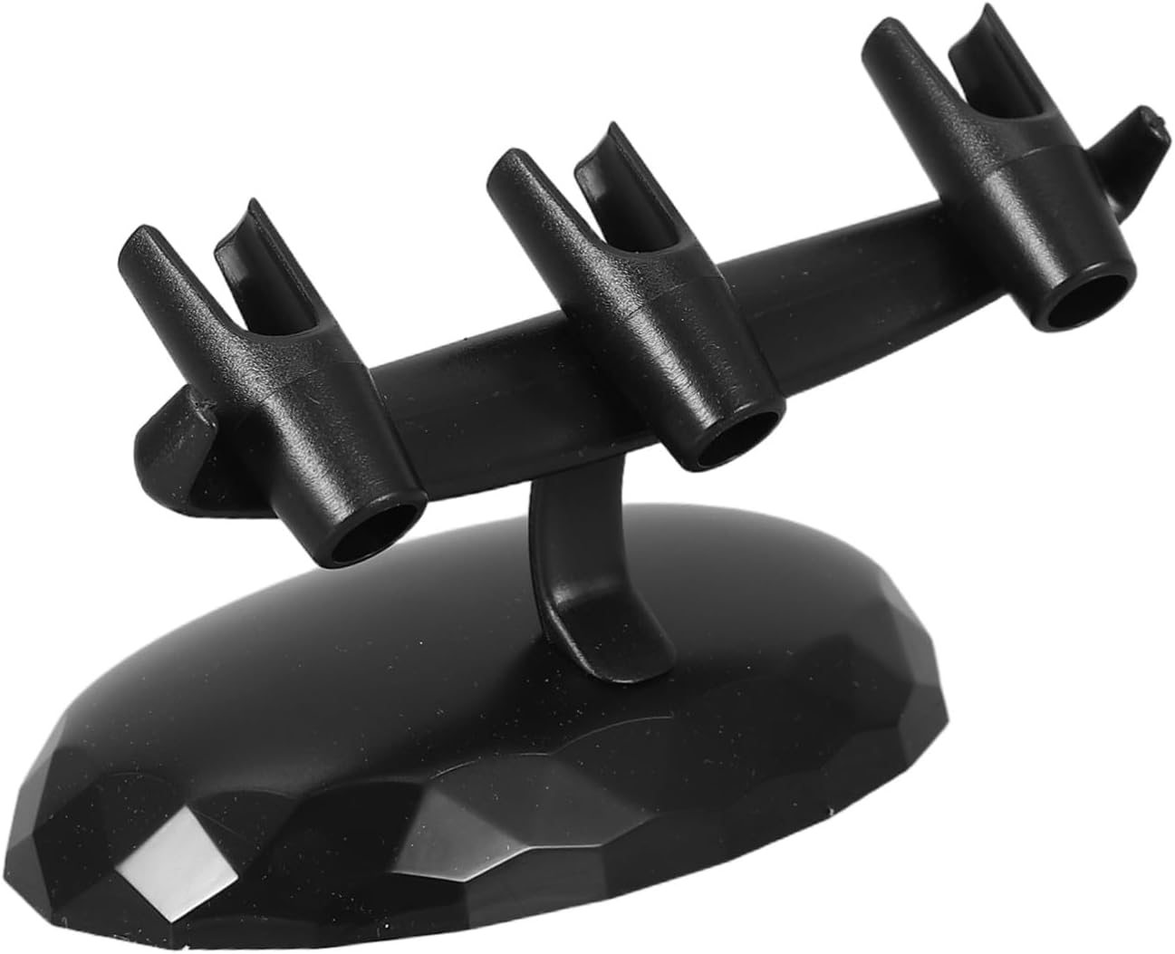 Plastic Airbrush Pen Holder Stand for Tabletop, 3 Slot Organizer