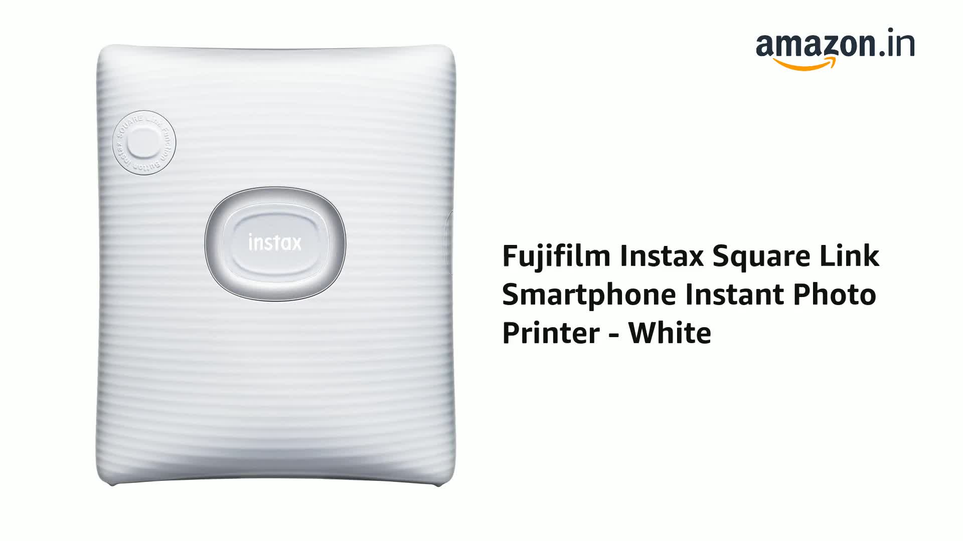 instax Fujifilm Square Link Smartphone Instant Photo Printer