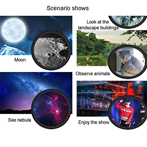Telescopio Astronómico Portátil Refractor 70mm para Niños miniatura 7