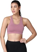 Women's Everyday Cotton Lightly Padded Sports Bra for Gym/Running/Workout Full Support | Removable Pads | Wirefree | Full Coverage | Stretchable