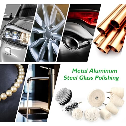 WORKEASE Chrome Polish Buffing Wheels