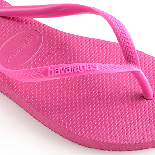 Chinelo Slim, Havaianas, Meninas, Rosa Cristal, 25/26