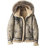 lammfellmantel damen gebraucht kaufen Reißverschluss Vorne; Sichtbare Shearling Manschetten und Saum.