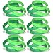 Gift Boutique 48 St Patricks Day Bracelets with Shamrock Cutouts St. Patricks Day Party Favors Green Rubber Silicone St. Patrick's Accessories