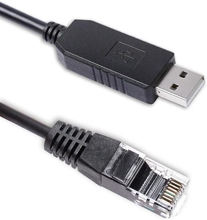 Youtang USB RS485 to RJ45 Communication Cable with FT232 Chip for Connecting/Configure Deye/SunSynk/Sol-Ark Inverters to PC (3m/10ft)