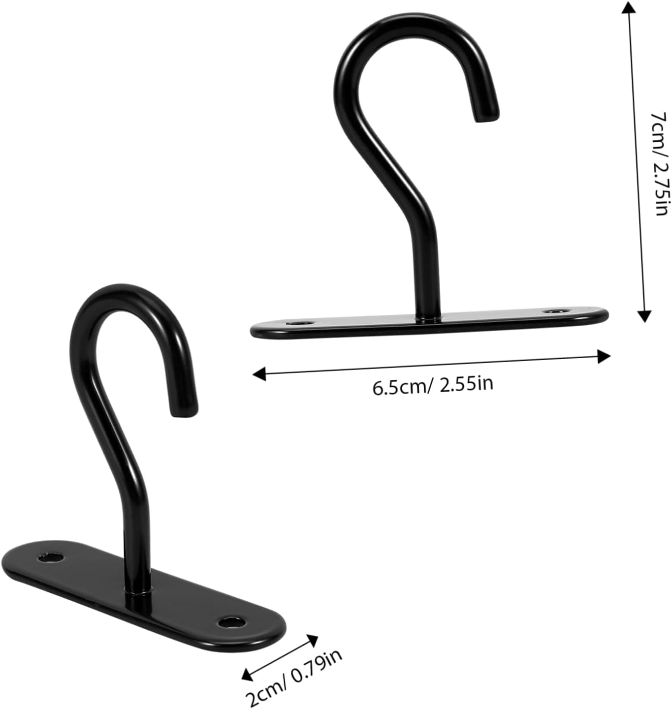 BESPORTBLE 20sets Ceiling Planter Hooks Multi-Function Wall Mount Hooks for Outdoor Hanging Plants Easy to Install for Garden Decor