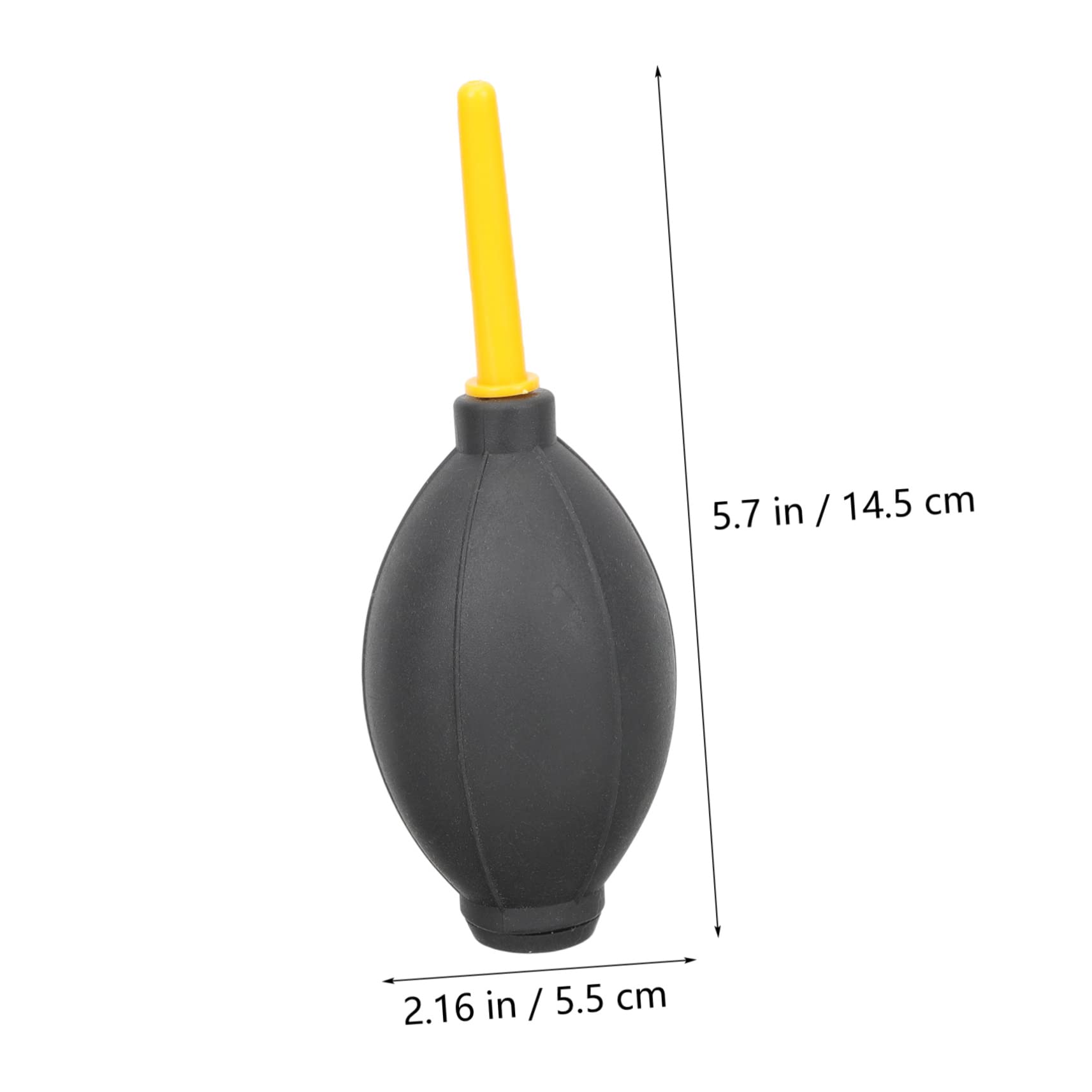 Yardenfun Soplador De Polvo y Lentes Para Limpieza De Cámaras 3 Piezas, Para Fotógrafos Profesionales, Diseño Compacto, Aire Comprimido Rápido, Uso En Cámaras y Equipos Electrónicos, Color Negro