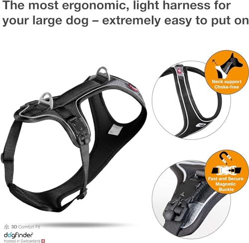 Magnetic Belka Comfort Harness Black S