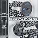 Synergee 3-Tier Dumbbell Storage Rack with 2 Barbell Holders and 4 Weight Plate Pegs – Holds 1