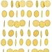 Gold Glittery Cheers & Beers Banner and Gold Glittery Circle Dots Garland (25Pcs Circle Dots),Bachelorette Baby Shower Graduation Wedding Hawaii Birthday Party Decoration Supplies