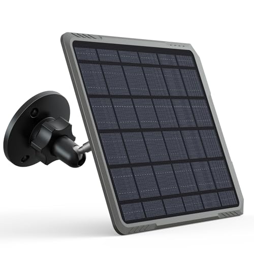 Meidase SP350 Solar Panel 5200mAh for Trail Camera, Built-in Rechargeable
