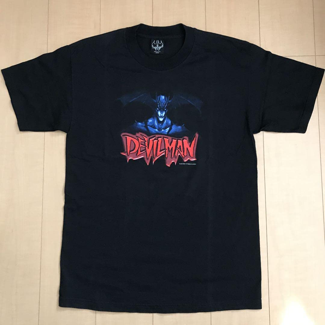 Amazon.co.jp: デビルマン DEVILMAN Tシャツ 90ヴィンテージ : おもちゃ 