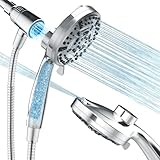 Premium Upgrade – Magnetic Handheld Shower Head with Filter, High-Pressure 10-Mode Detachable Showerhead, ABS Chrome Body with Extra Cleaning Nozzle, Easy Tool-Free Installation （DV02）