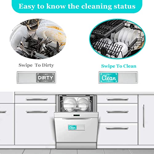 Psler MYCDMAGNET-GE Dirty Clean Dishwasher Magnet,Dishwasher Magnet Clean Dirty Sign Magnet thumb #1